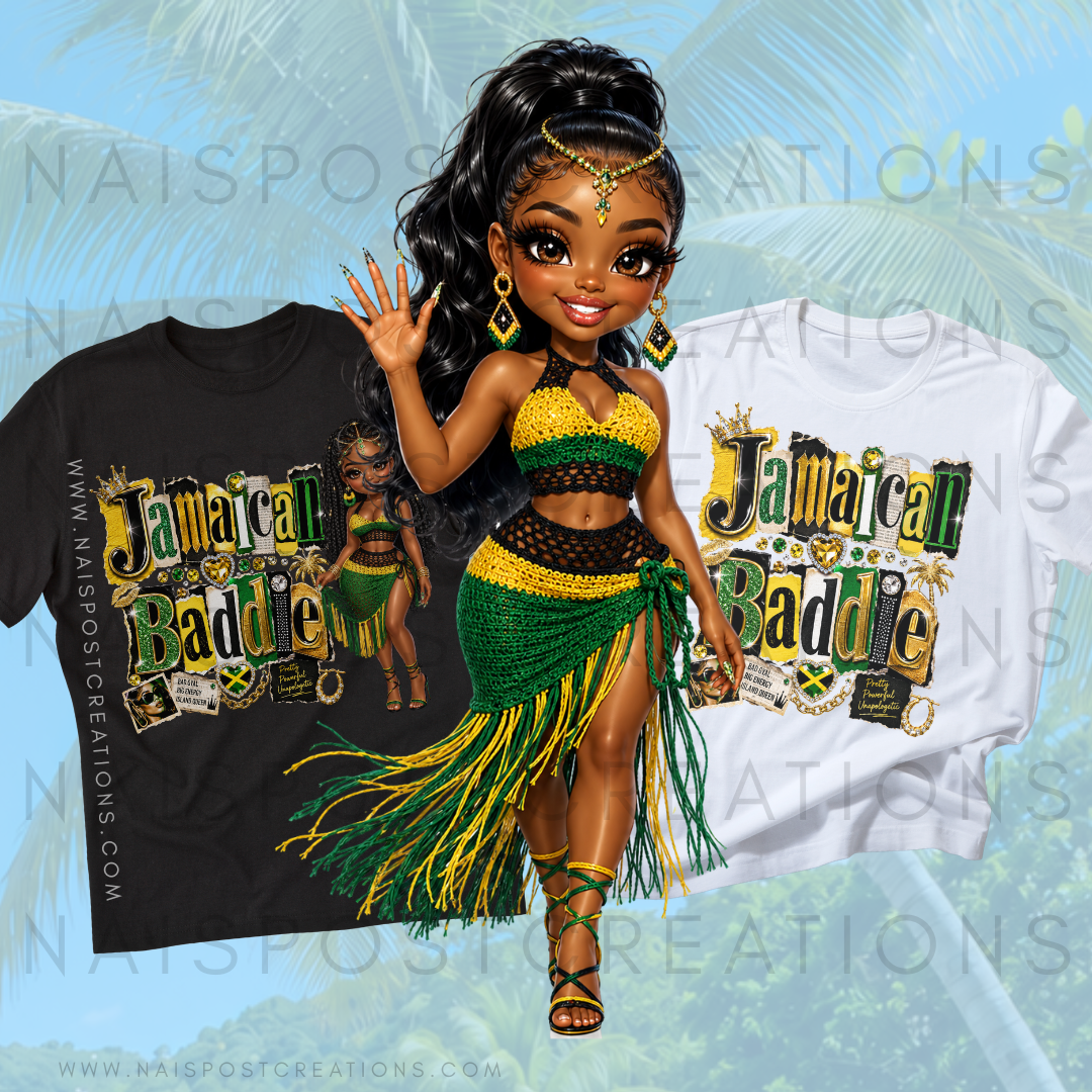 Build Your Baddies T-Shirt & Cup | Island Baddies Carnival Design