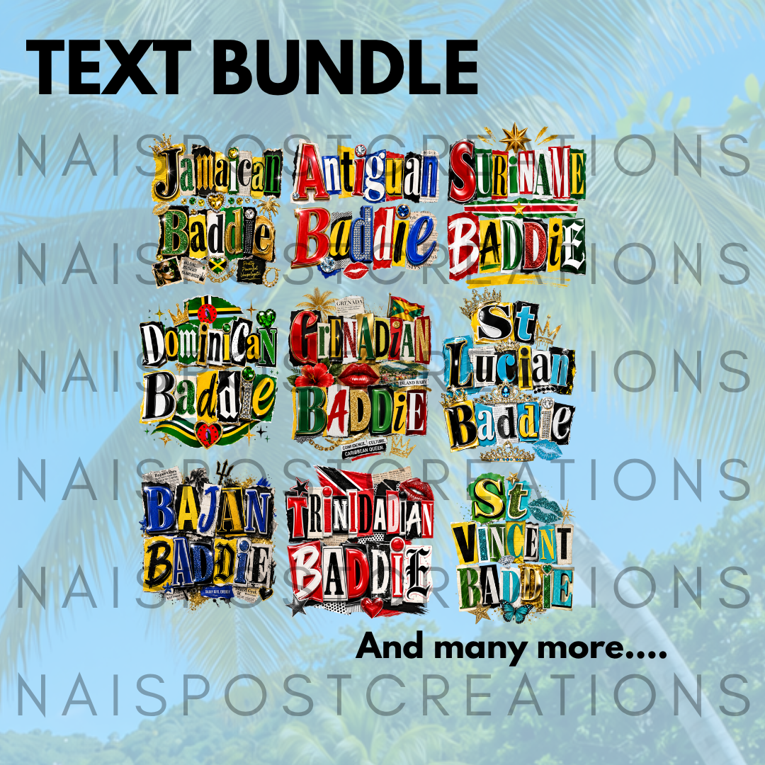 Build Your Baddies T-Shirt & Cup | Island Baddies Carnival Design