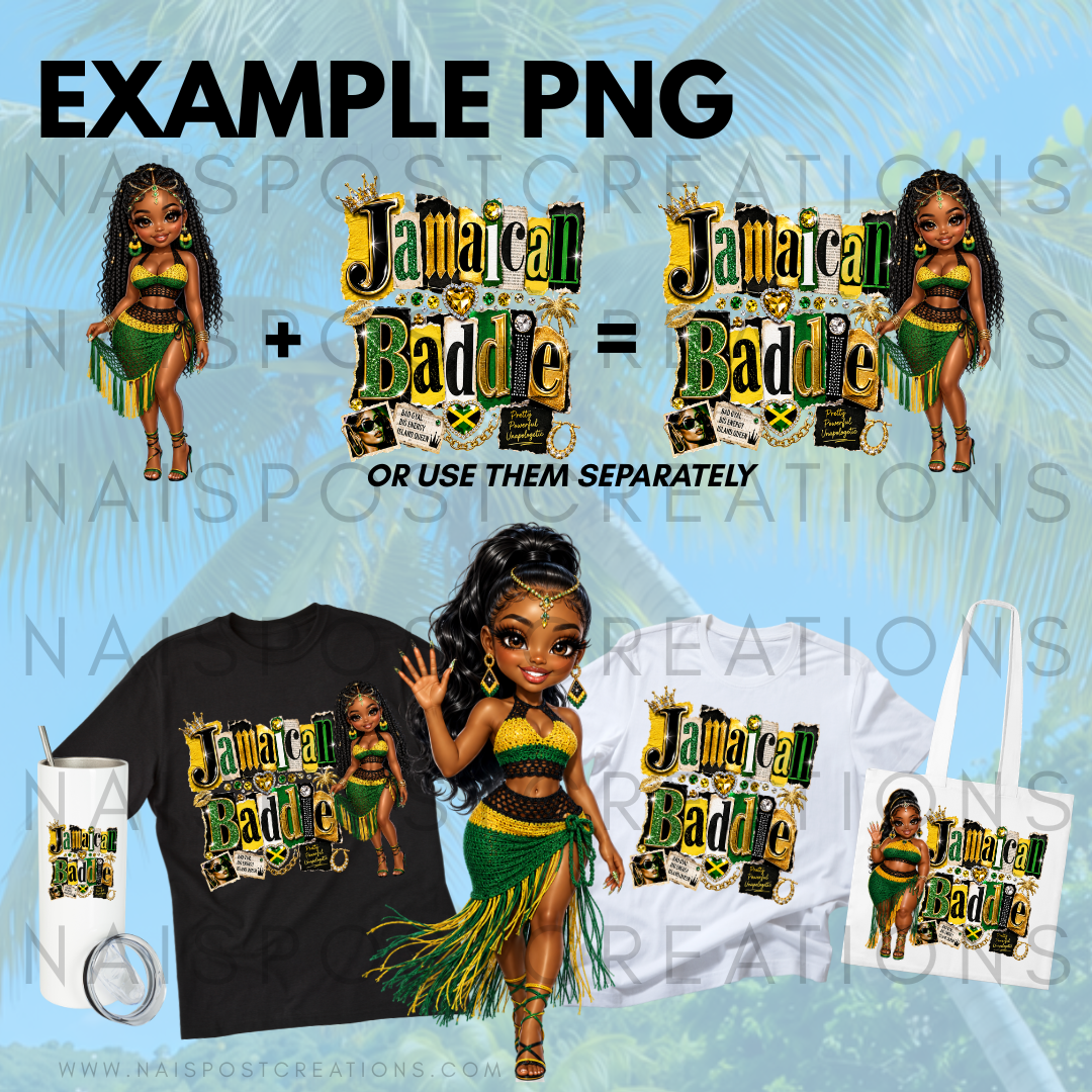 Build Your Baddies T-Shirt & Cup | Island Baddies Carnival Design