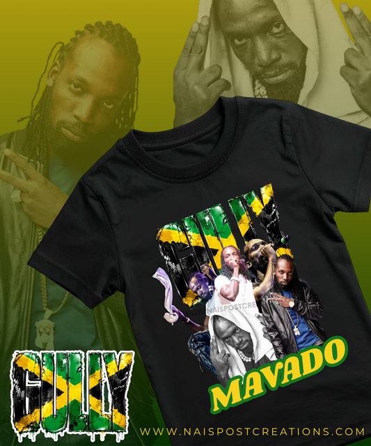 Mavado Graphic T-Shirt – Jamaican Dancehall Inspired Concert Tee